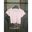 Off-White Crop Top Bluz