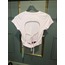 Off-White Crop Top Bluz