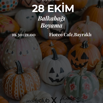 Balkabağı Boyama - 30 Ekim Cuma (19:30) / Elle Cafe