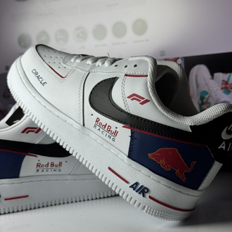 ️ Custom AF1 – Red Bull & Formula 1 Edition