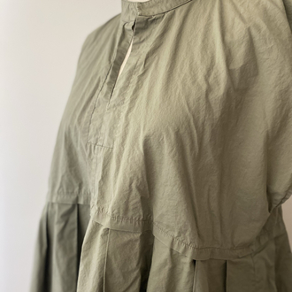 Guttha Milano Archivio 12 Haki Minimalist Tasarım Bluz