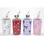 Sanrio Hello Kitty Ve Kuromi Figürlü Isı Muhafazalı Metal Pipetli Çelik Kupa