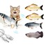 Hareketli Balık Kedi Oyuncağı Şarjlı