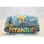 Ahşap İstanbul Temalı Magnet - Model 5