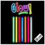 Karanlıkta Parlayan Fosforlu Glow Stick Kalın 30 cm 1 Adet