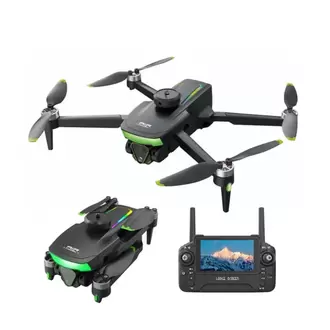 Fırçasız Motorlu Katlanabilir Drone 480P Çift Kamera, WiFi FPV, 360° Engel Algılama, 2 Batary