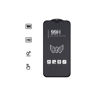 iPhone 12/12 Pro 6.1 3D Full High Aluminum Tempered Cam Ekran Koruyucu-(5775)

