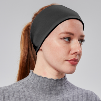 Kadın Spor Saç Bandı Bandana Penye Esnek bone Dikissiz