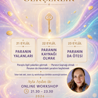 Para Workshoplarından 1 akşam ödemesi için (ilk kez katılım)