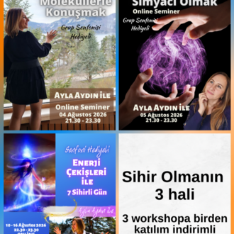 SİHRİN 3 HALİ: Moleküllerle Knşmk ve Simyacı TEKRAR, Enerji Çekişi iLK