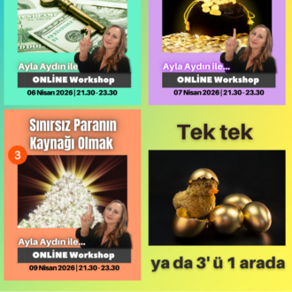 3 ü 1 arada (tekrar eden katılımcılar için açıklamayı okuyun)
