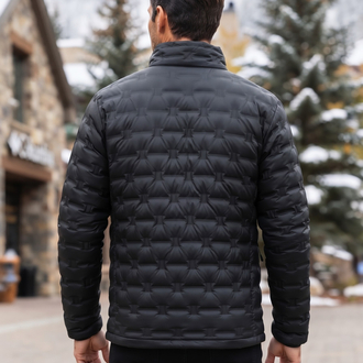 Columbia Siyah Desenli Termal Mont