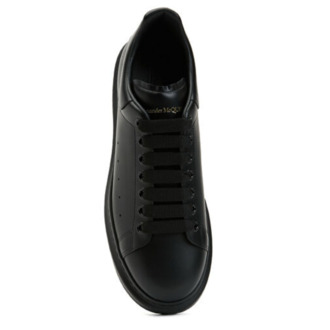 Alexander McQueen Siyah Erkek Deri Sneaker Spor Ayakkabı