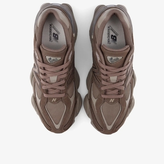New Balance 9060 Brown Taupe Chunky Sneaker Premium Suede Breathable Comfort Everyday Casual Shoe