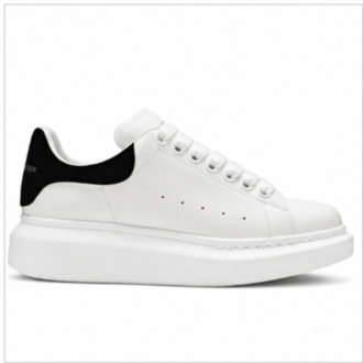 Alexander McQueen Beyaz Erkek Deri Sneaker