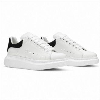 Alexander McQueen Beyaz Erkek Deri Sneaker