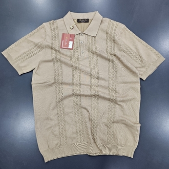 Loro Piana Polo yaka triko t-shirt