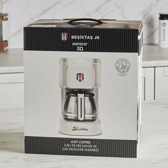 Karaca Just Coffee Aroma 2 in 1 Lisanslı Filtre Kahve ve Çay Demleme Makinesi Beşiktaş