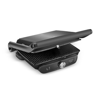 Karaca Gastro Grill Glass Premium 2400w Tost ve Izgara Makinesi Shiny Black