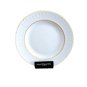 Kütahya Porselen 6 Adet Sedef Yaldızlı Yemek Tabağı 19 cm