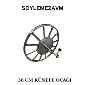 Söylemezavm Döner Başlıklı Künefe Su Böreği Kadayıf Pişirme Ocağı 38 cm