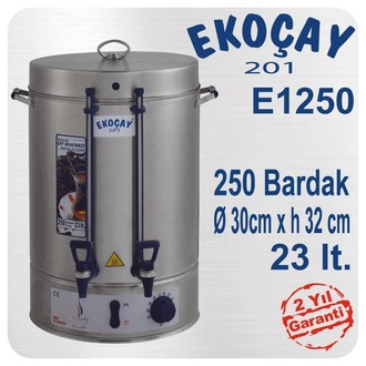 Ekoçay Çay Makinesi 250 Bardak Semaver