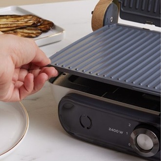 Karaca Gastro Grill Glass Premium 2400W Izgara ve Tost Makinesi Wood Craft 6 Dilim Kapasiteli