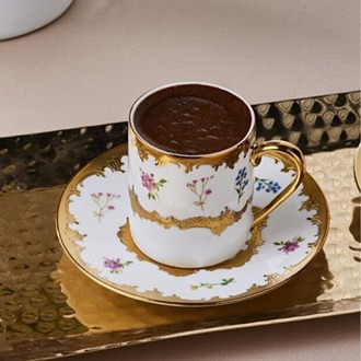 Karaca Bihter 6 Kişilik Kahve Fincanı 90 ml
