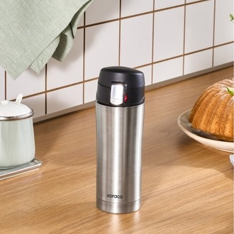Karaca Pluton Çelik Sızdırmaz Termos 350 Ml Inox