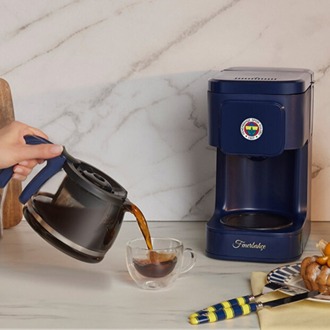 Karaca Just Coffee Aroma 2 in 1 Lisanslı Filtre Kahve ve Çay Demleme Makinesi Fenerbahçe