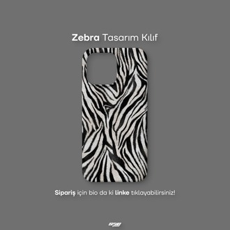 Zebra Tasarım Kılıf