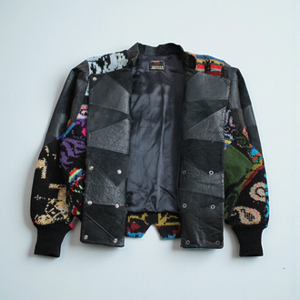 Tauros Patchwork Deri Ceket