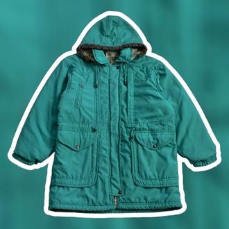 Turkuaz Parka Mont