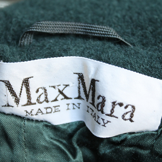 Max Mara Alpaka+Yün Palto