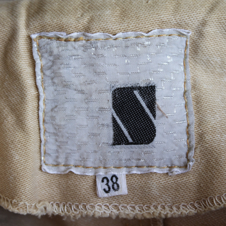 Krem Denim Trençkot 