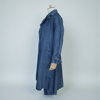 Denim Trençkot