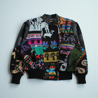 Tauros Patchwork Deri Ceket