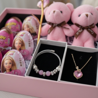 Pembe Işıltı Set’i