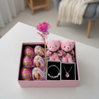 Pembe Işıltı Set’i