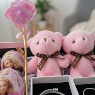 Pembe Işıltı Set’i