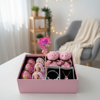 Pembe Işıltı Set’i