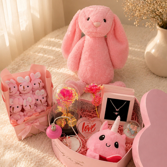 Pembe tavşan Set’i
