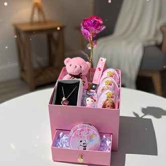 Pembe Sevimli Set