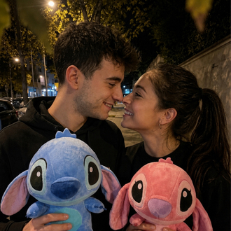  Stitch & Angel Peluş Çift Seti 
