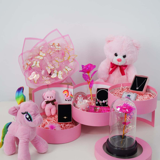 Pembe Sevgi Seti