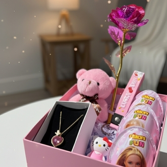 Pembe Sevimli Set