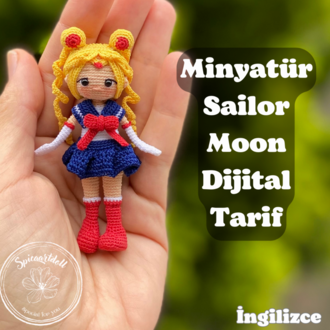 Minyatür Sailor Moon Tarif (İngilizce)