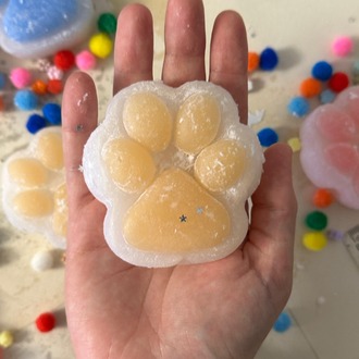 Büyük Boy Sarı Pofuduk Squishy
