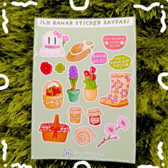 bahar sticker sheet