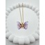 Fluttering Fantasy Tül Detaylı 316l Çelik Kolye